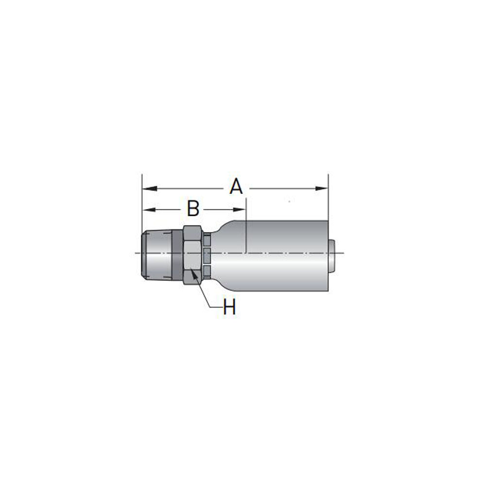 10156 Male Taper Pipe Rigid Hydraulic Fitting Gemco