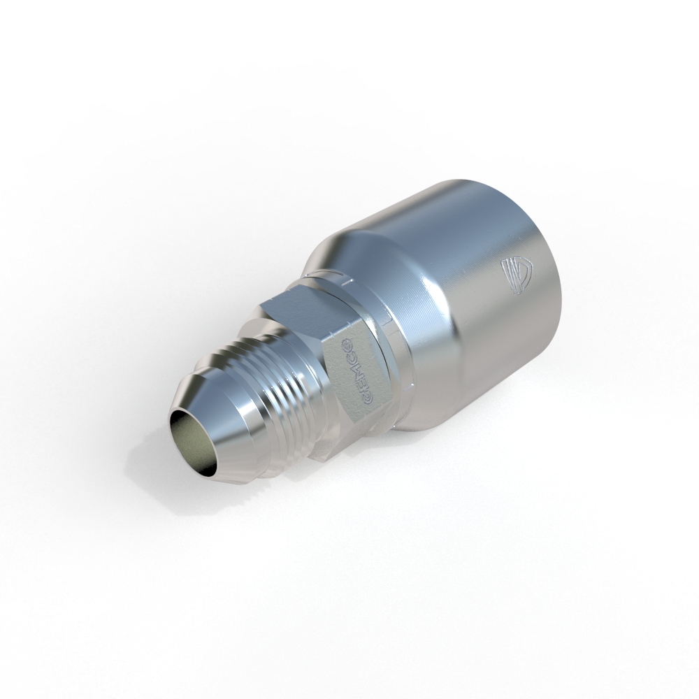 1J170 Male JIC 37˚ Hydraulic Fitting