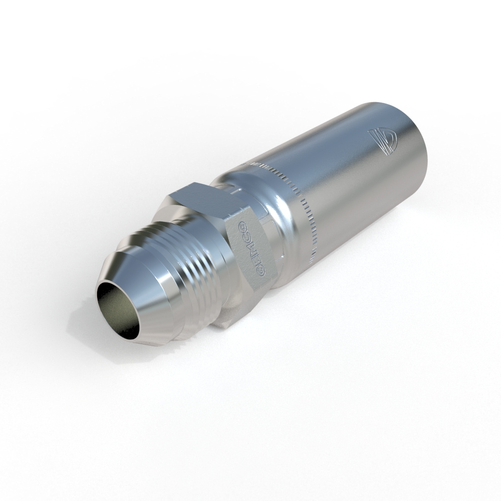 10455 Male SAE 45° Hydraulic Hose Fitting