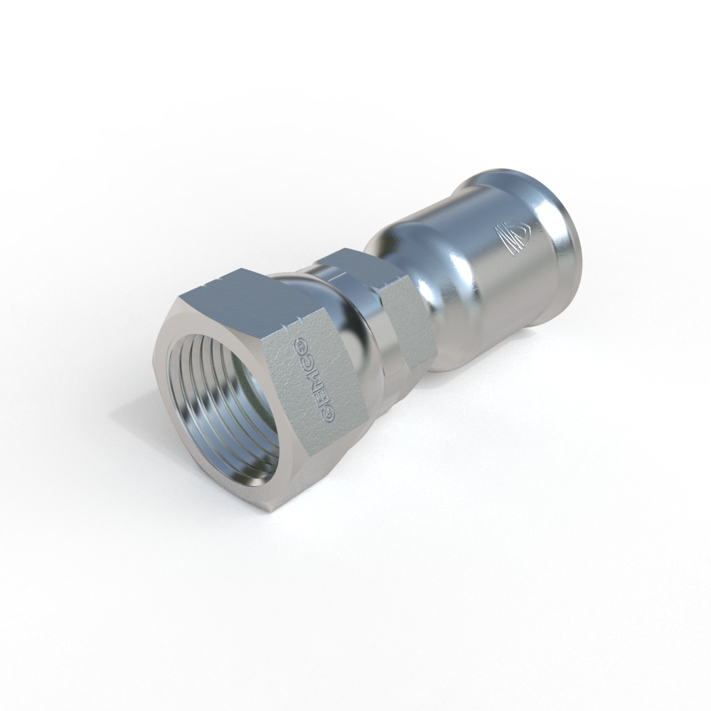 2J191N SAE JIC 37° Swivel Hydraulic Fitting