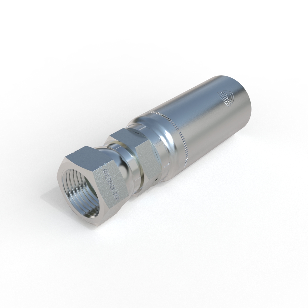 108HY Female SAE 45˚ Hydraulic Fitting