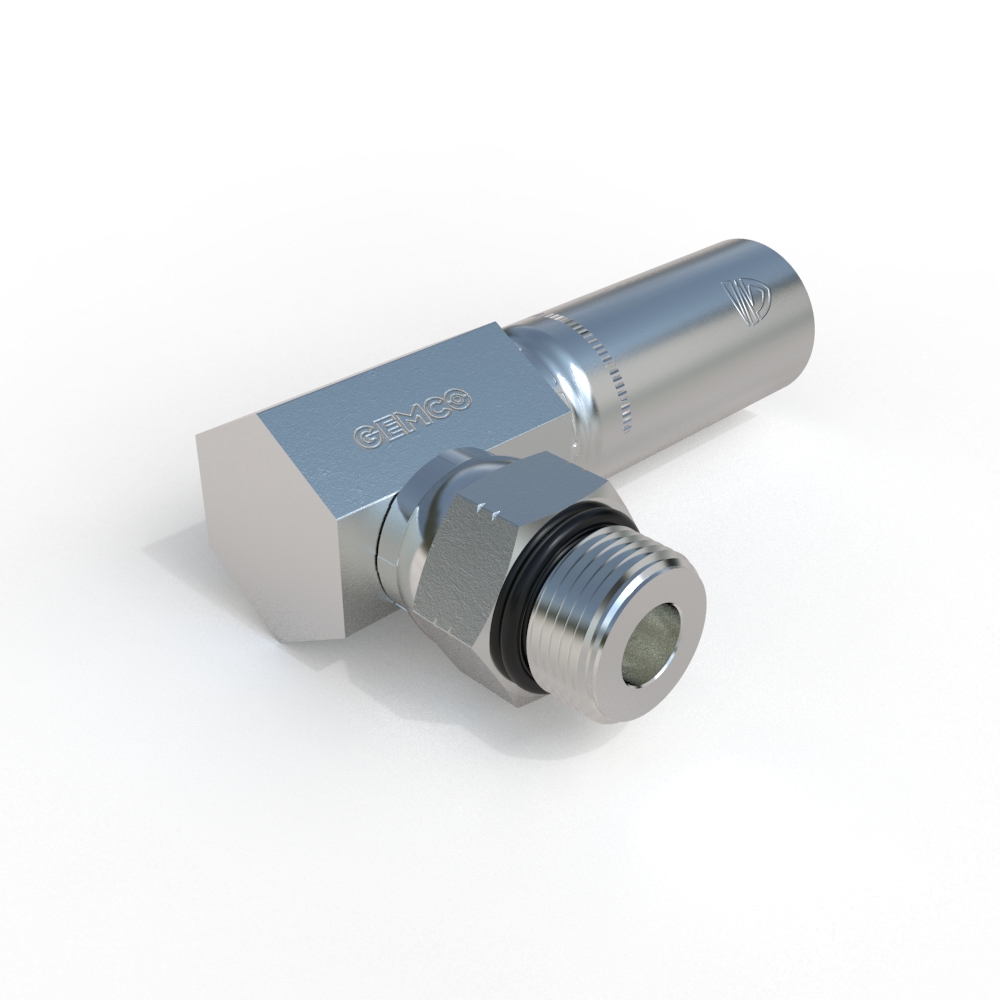 1O9HY-SH Male SAE 90˚ Elbow Hydraulic Fitting
