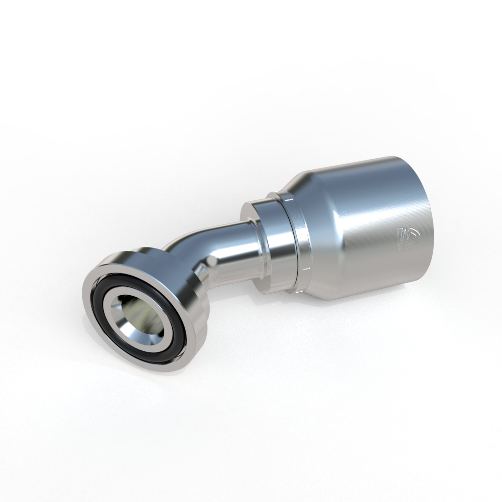 83470 Flange 45˚ Elbow Hydraulic Fitting