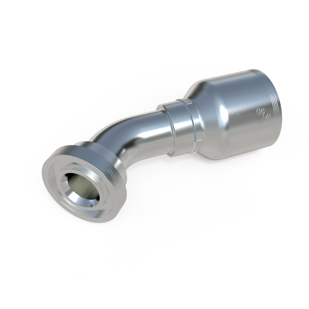 83471 SAE Flange 45˚ Elbow Hydraulic Fitting