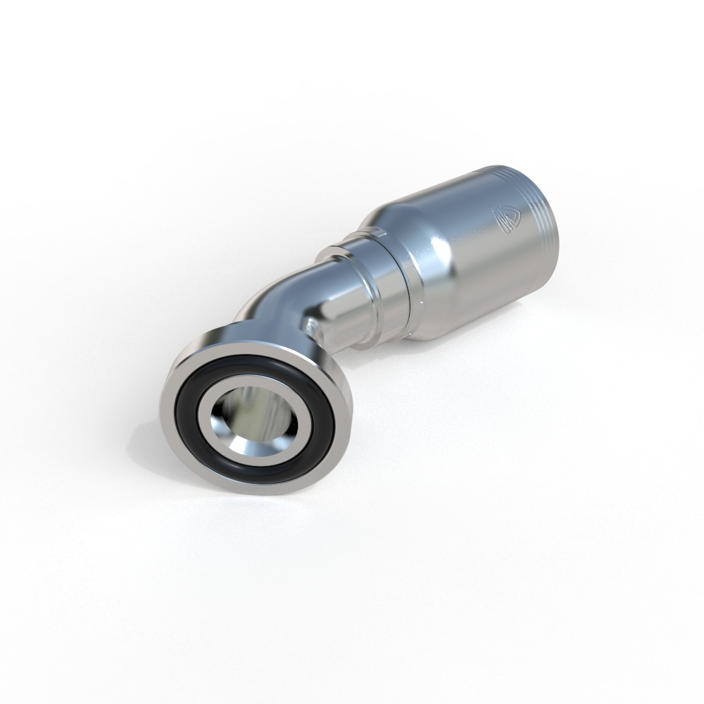 83473 SAE Flange 45˚ Elbow Hydraulic Fitting