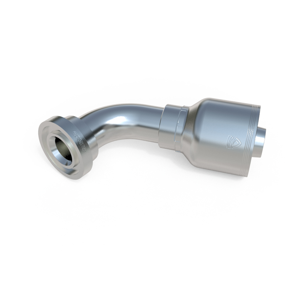 83771 SAE Flange 1/2˚ Elbow Hydraulic Fitting