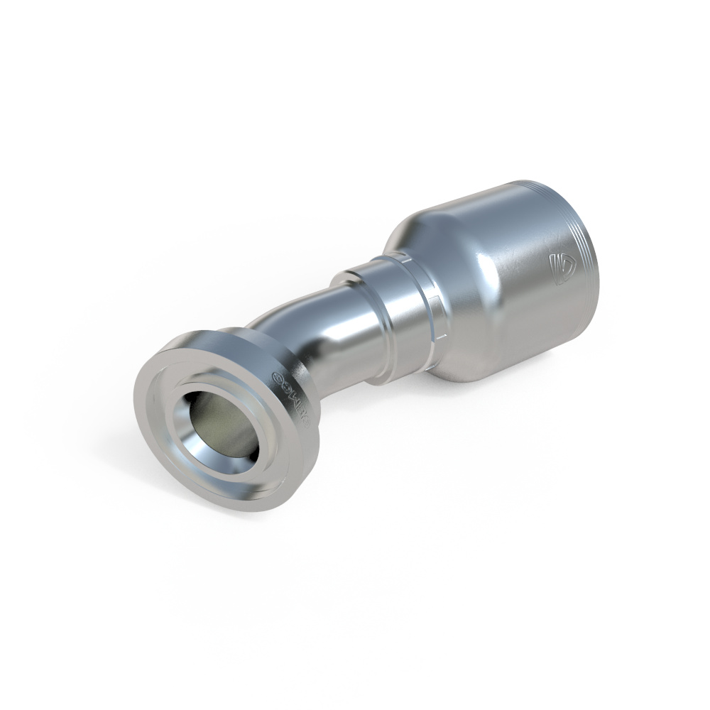 83371 SAE Flange 30˚ Elbow Hydraulic Fitting