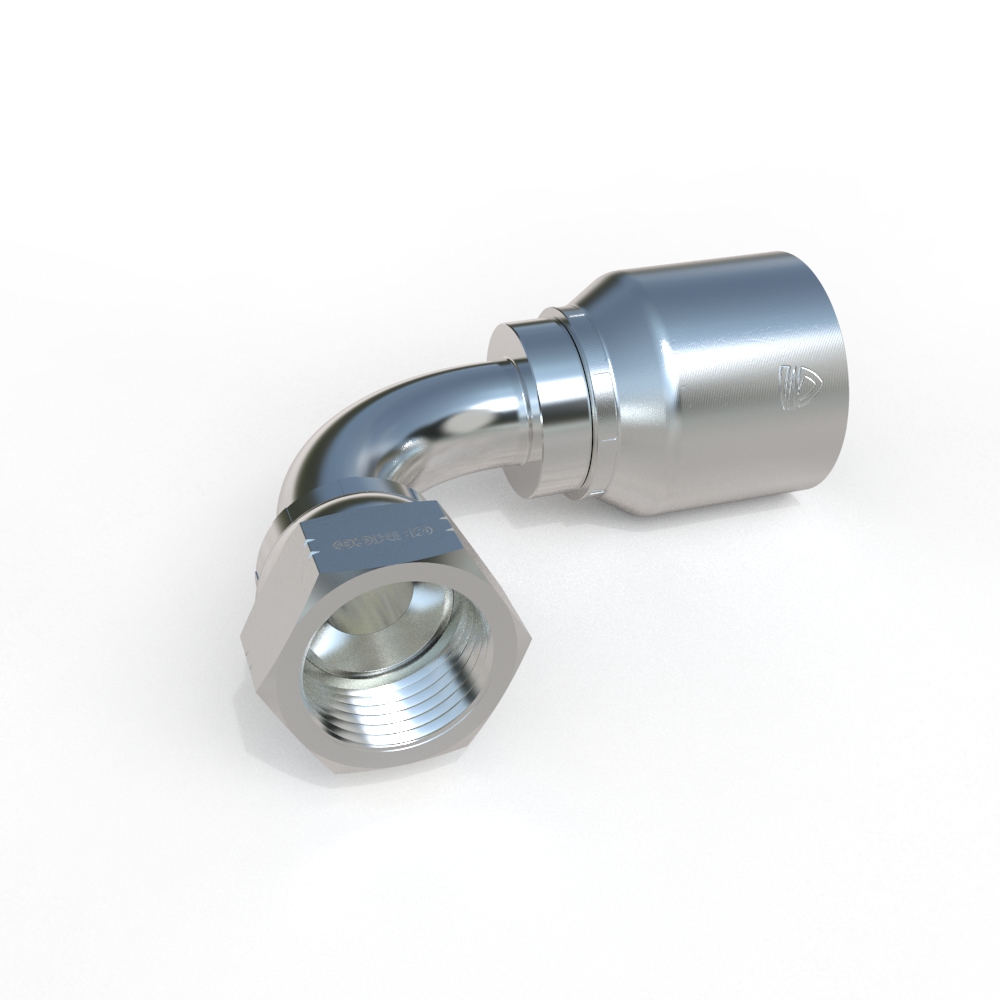 2J970-B Female JIC 37° Hydraulic Fitting