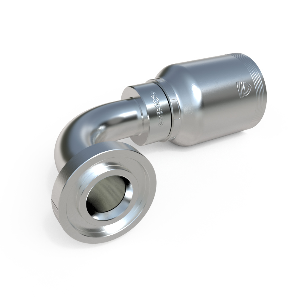 85978 90˚Flange 5000PSI Hydraulic Fitting