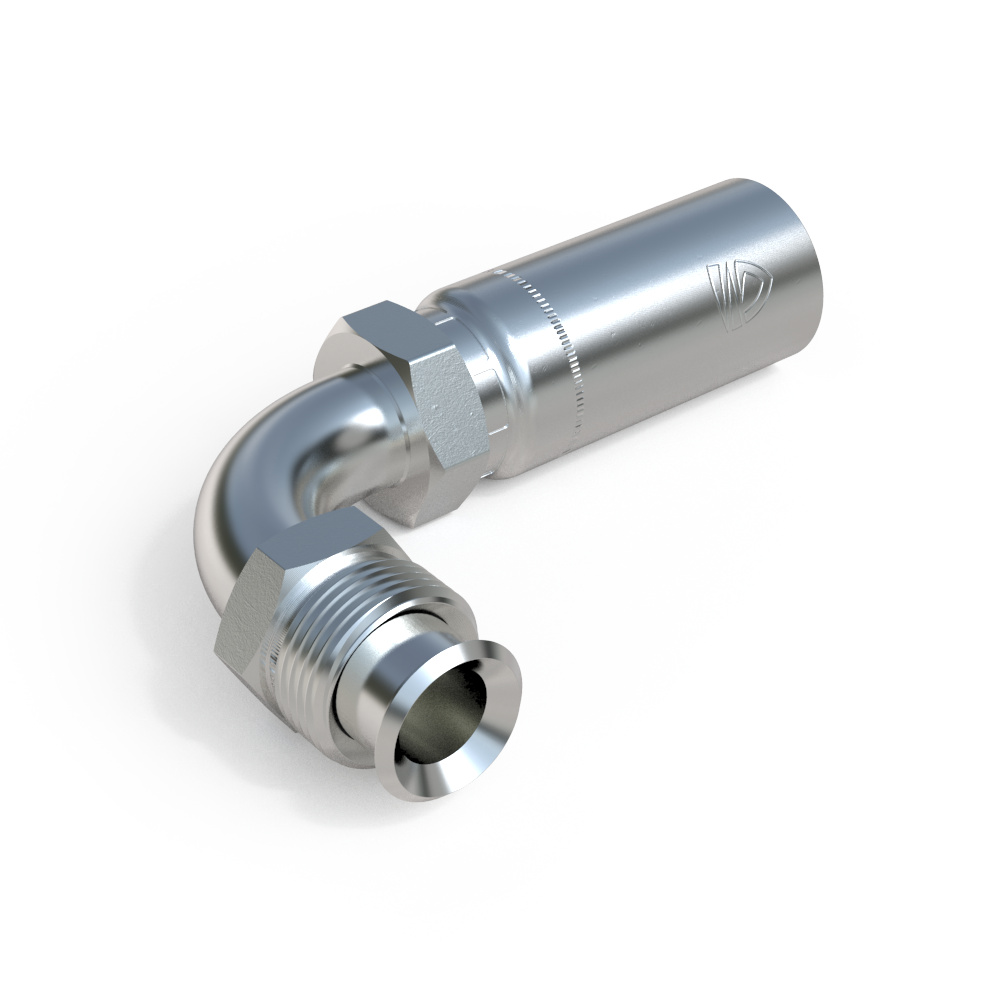 1X9HY Male 90˚ Elbow Hydraulic Fitting