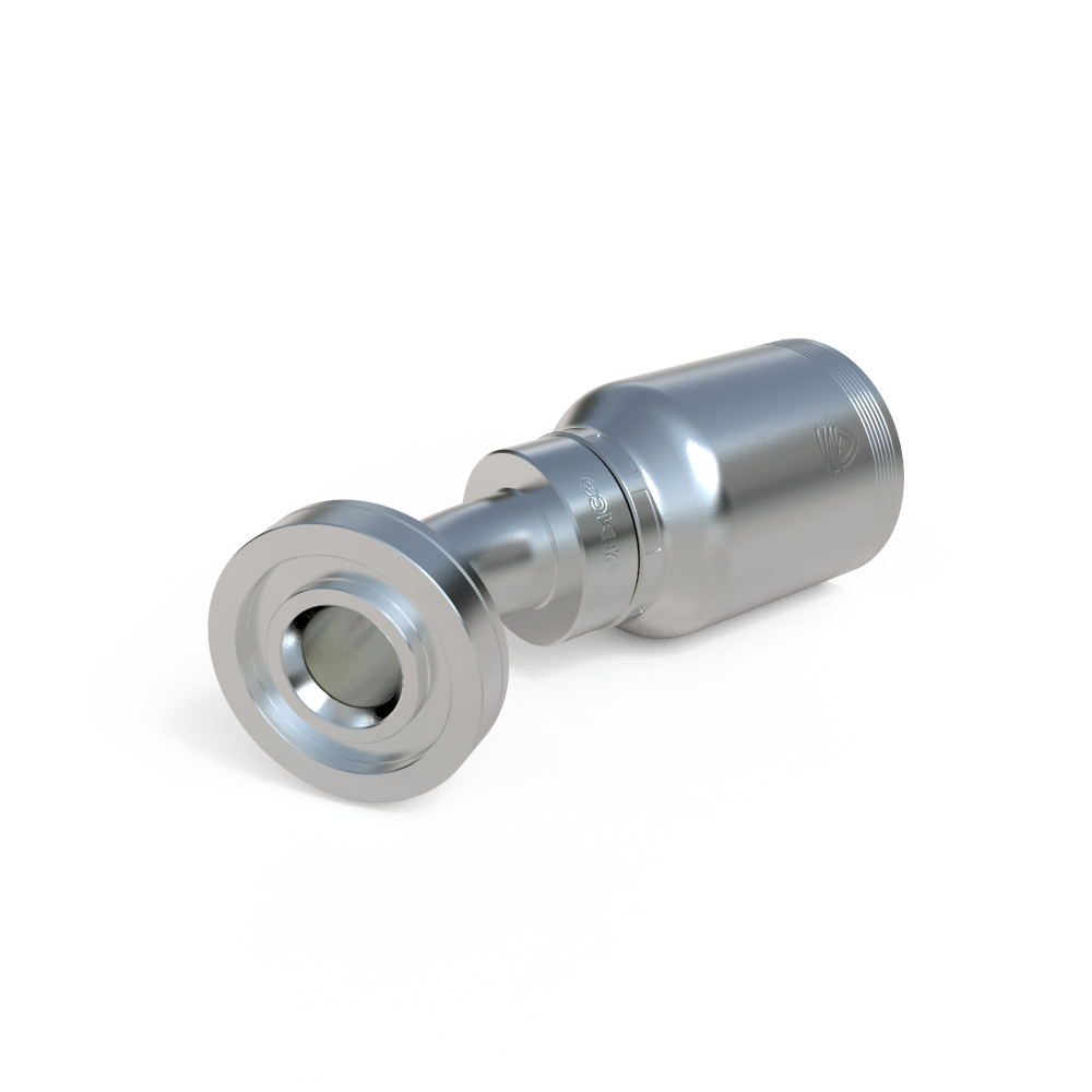 86378 SAE 30˚ Elbow Flange Hydraulic Fitting