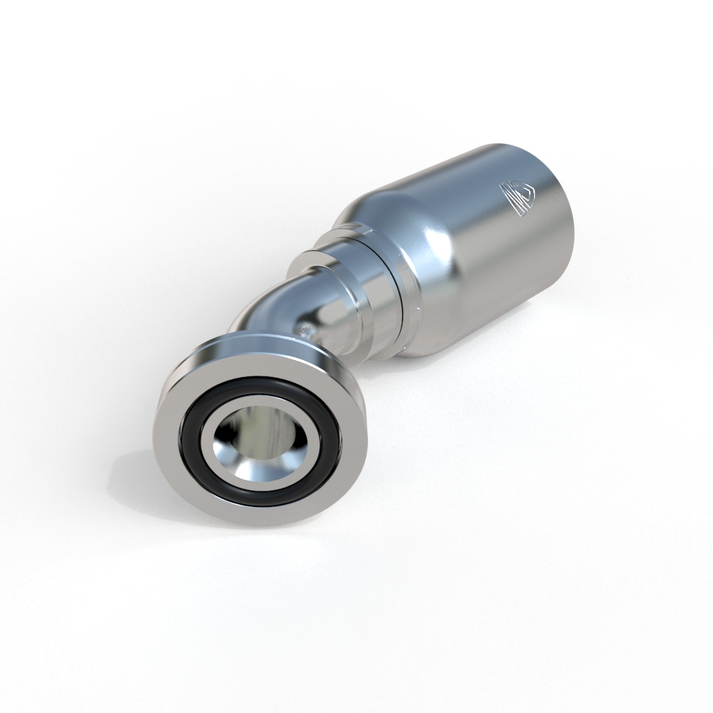 86479 SAE 45˚ Elbow Flange Hydraulic Fitting