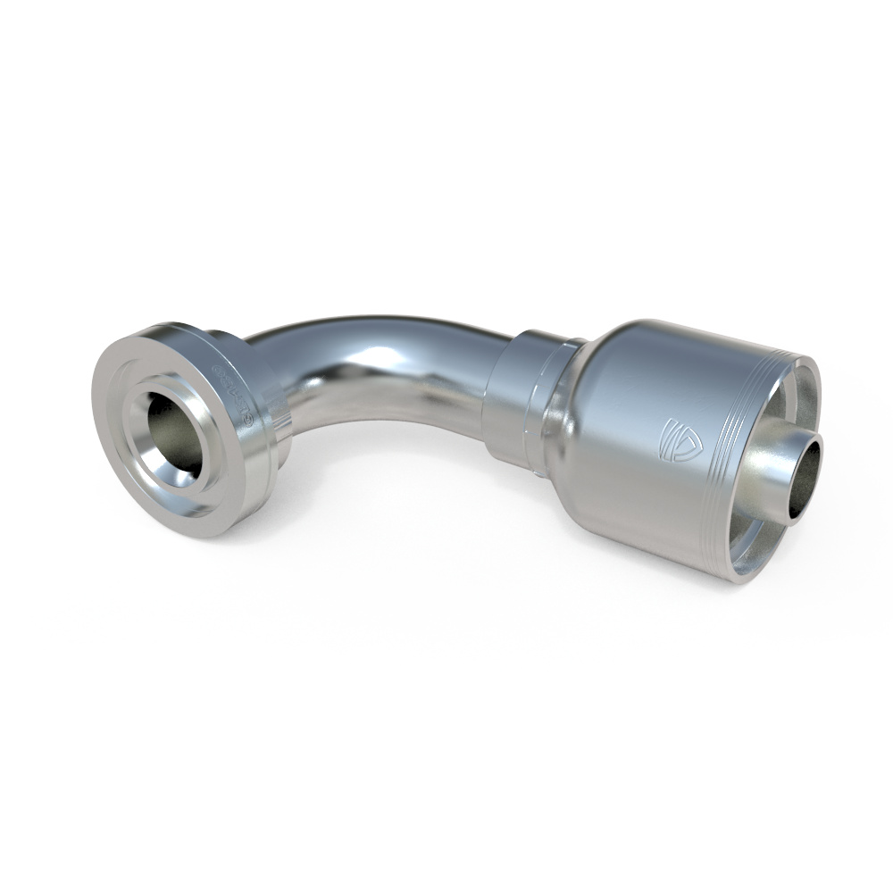 86971 SAE Flange 90˚ Elbow Hydraulic Fitting
