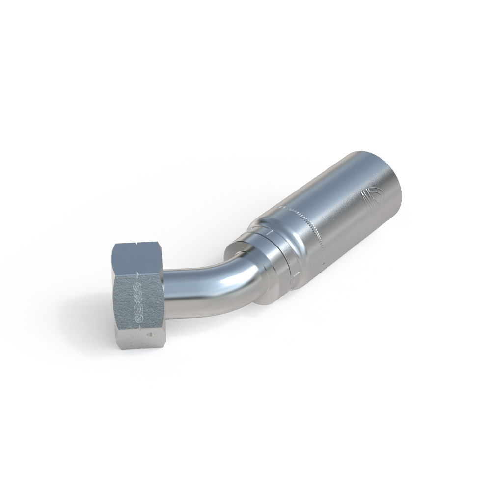 2S456-W Female BSP 45° Elbow Hydraulic Fitting