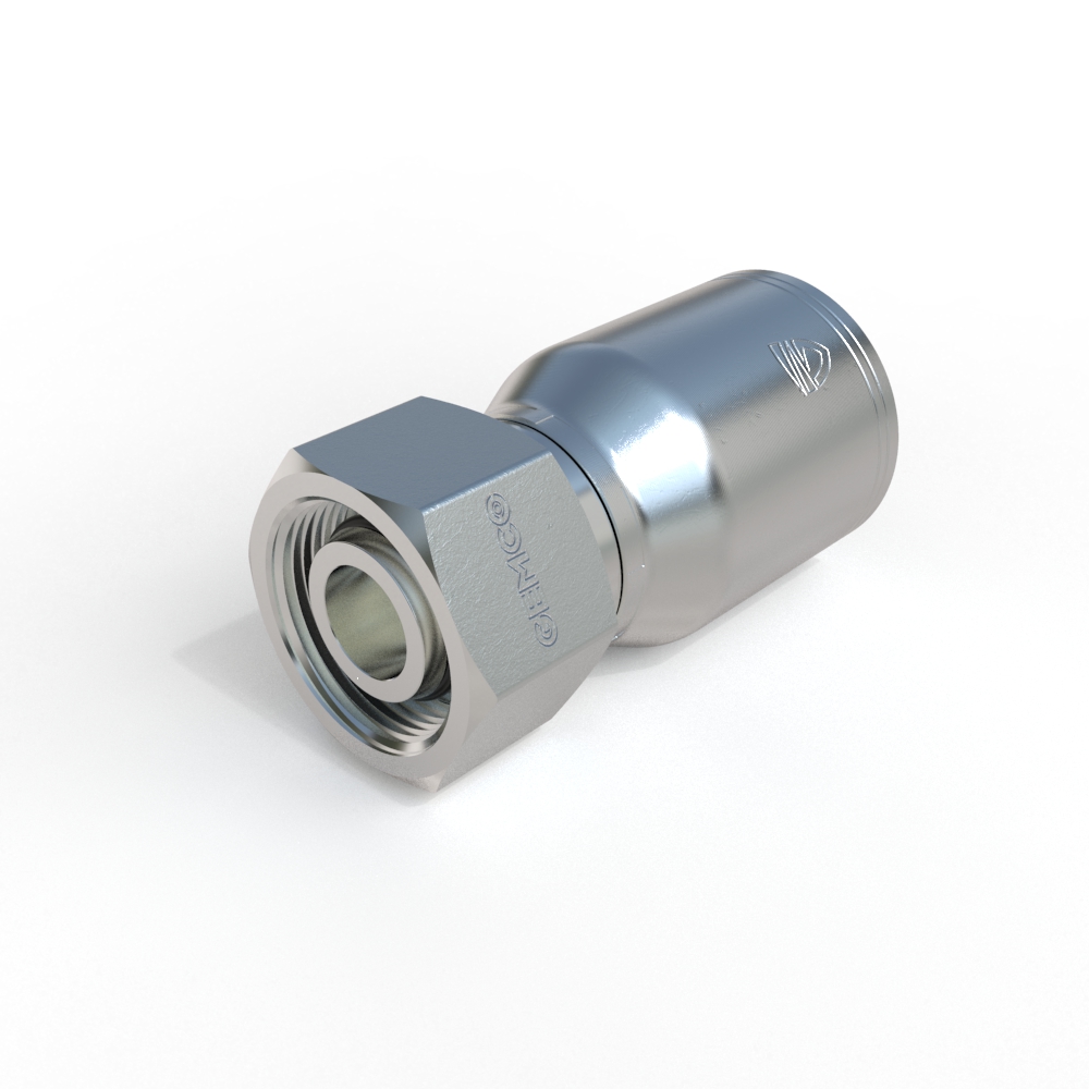 2D143 Female Metric 24˚ Cone Hydraulic Fitting
