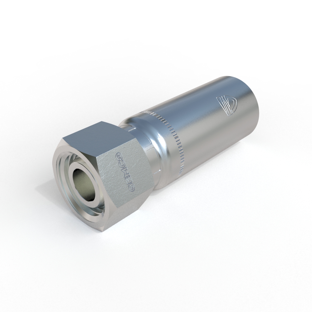 2C156 Metric Female Swivel 24° Hydraulic Fitting
