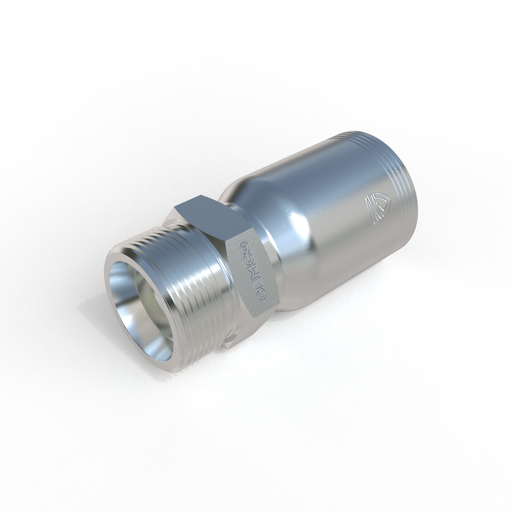 1D173 Male 24° Cone Hydraulic Fitting