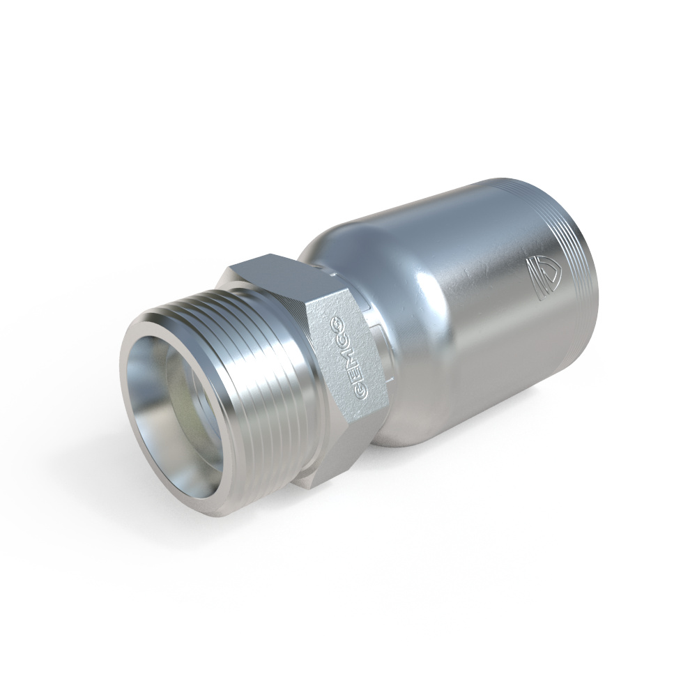 1D178 Male Metric 24˚ Cone Hydraulic Fitting