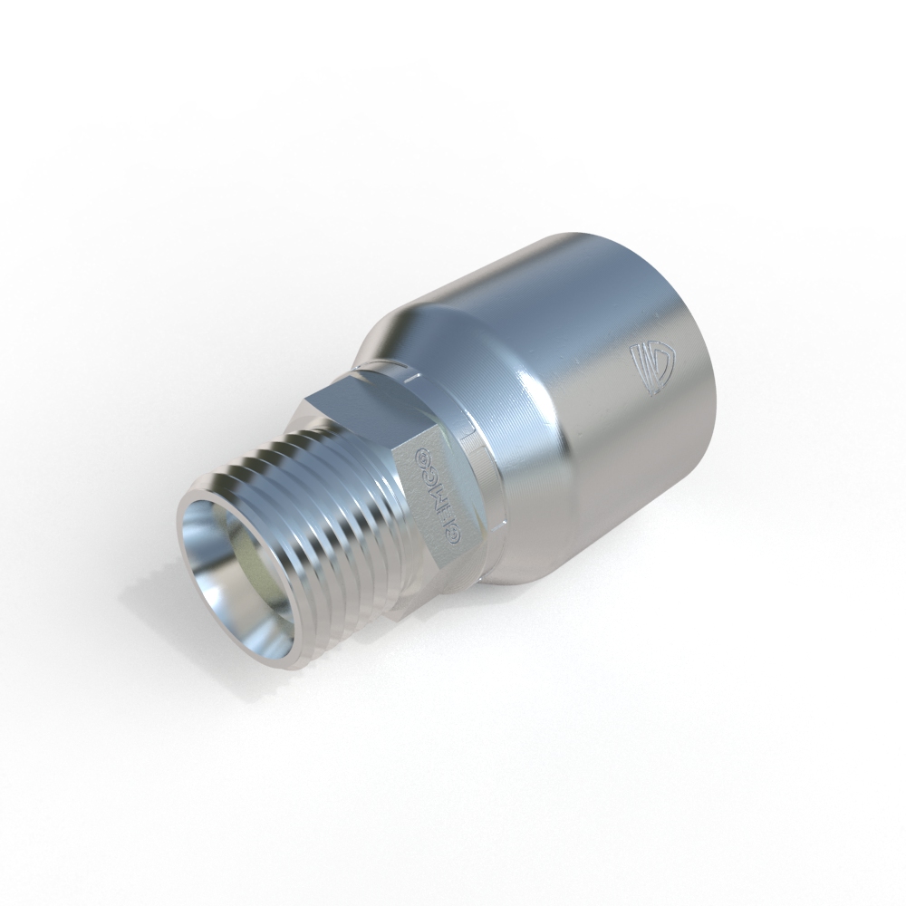 1FG70 Male 24˚ Cone Hydraulic Fitting