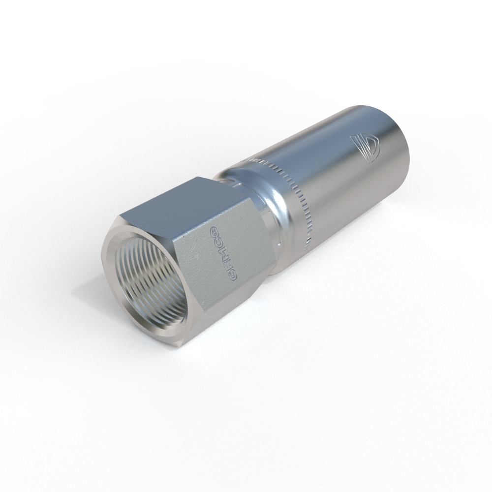 1GJHY Female SAE 45˚ Hydraulic Fitting