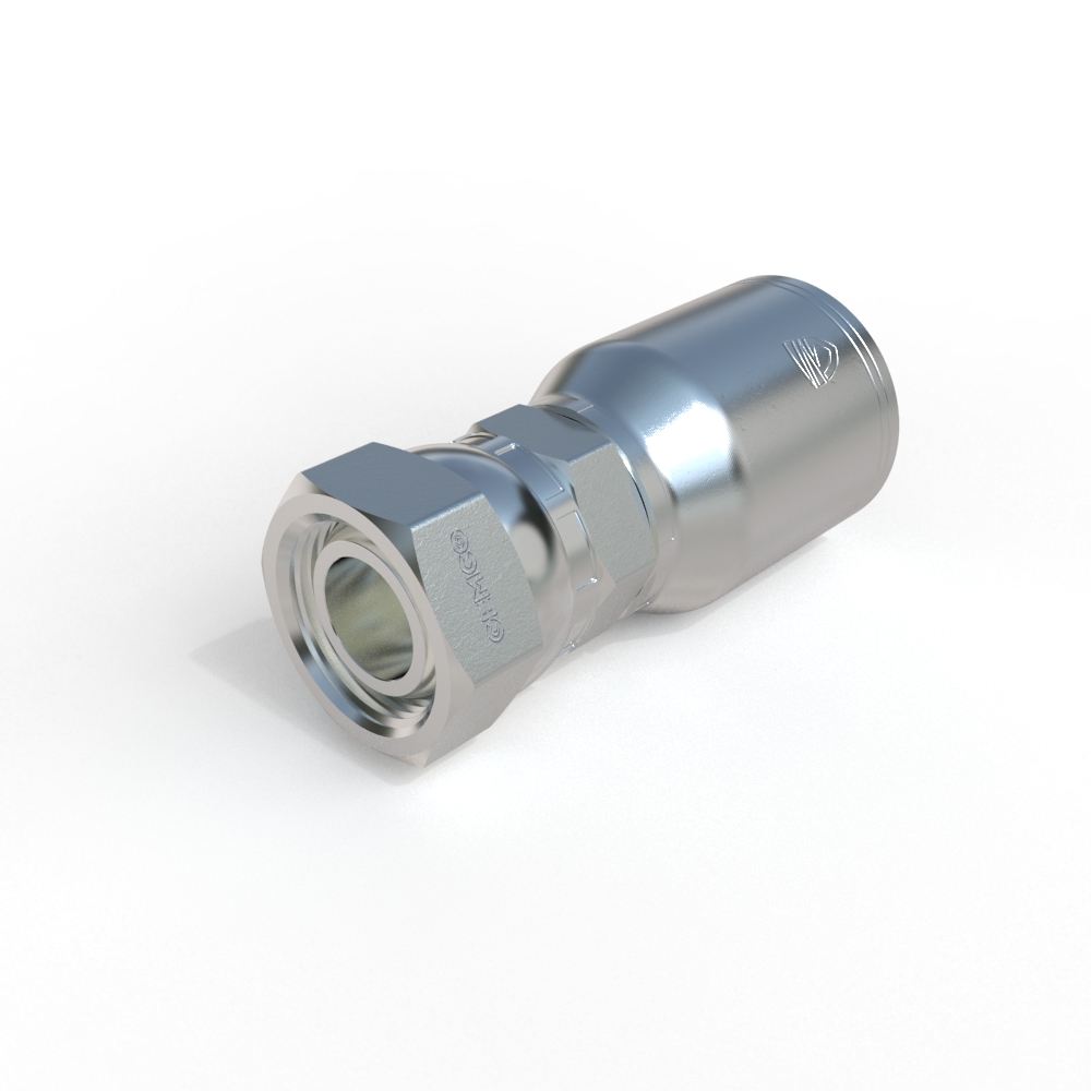 1GU43 Female BSP 60° Cone Hydraulic Fitting