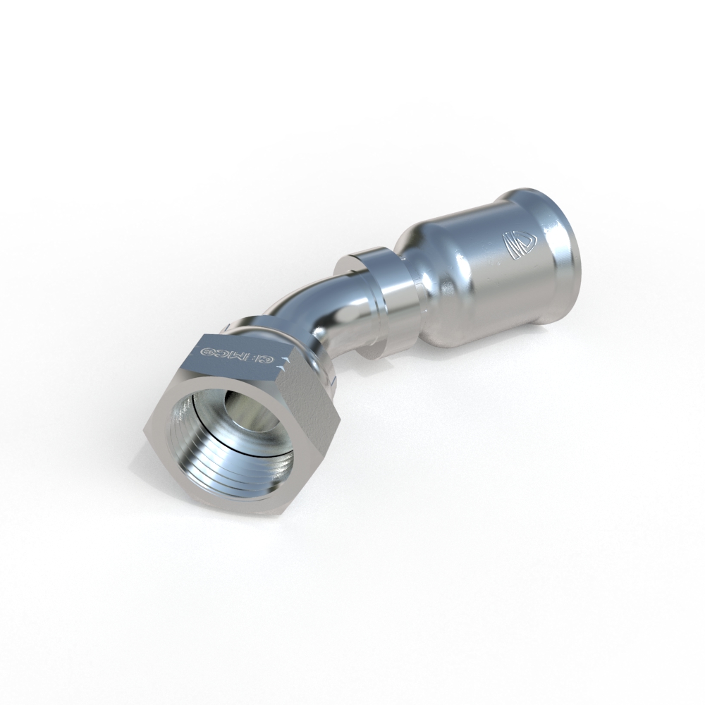 2F991N-L Female 90° Elbow Hose Fitting