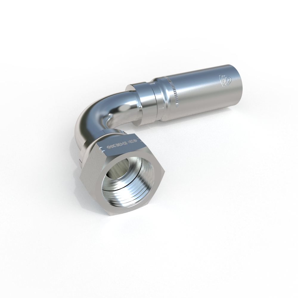2F956 Female Swivel 90° Elbow Hydraulic Fitting