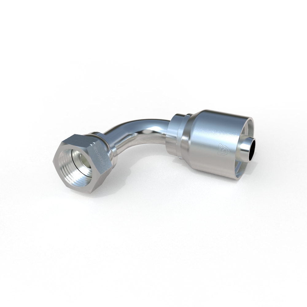 1J570 Female 90˚ Elbow Hydraulic Fitting