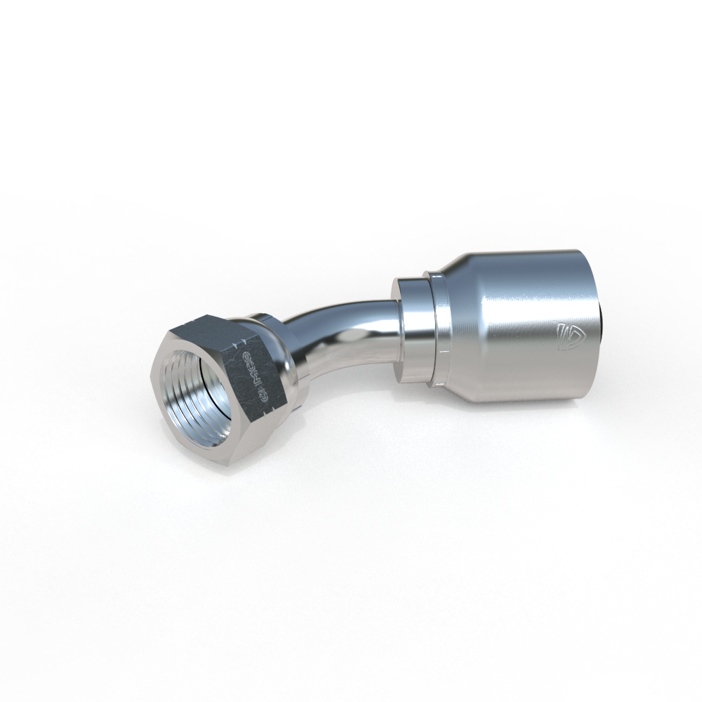 1J770 Female 45° Elbow Hydraulic Fitting