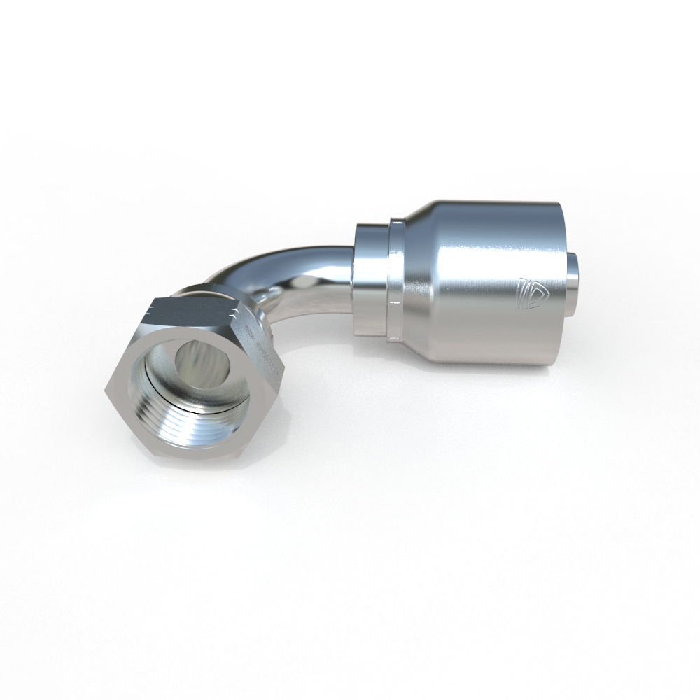 1J970 Female 90˚ Elbow Hydraulic Fitting