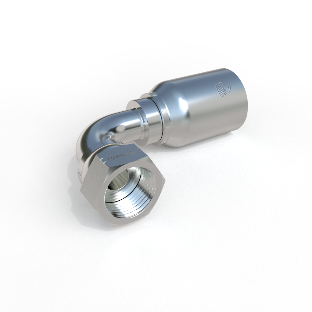 2F979-B Female 90˚ Elbow Hydraulic Fitting