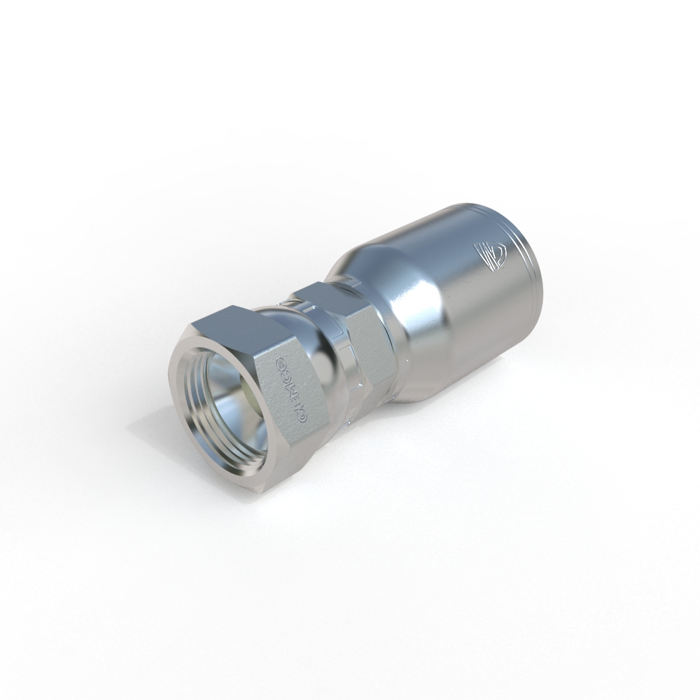 1MU43 Female Metric 30° Flare Hydraulic Fitting