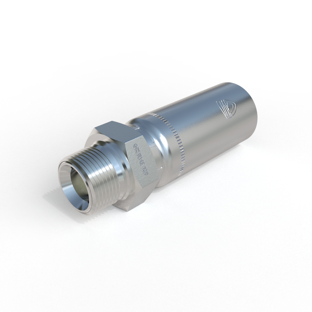 1T1HY Male BSP 60˚ Cone Hydraulic Fitting