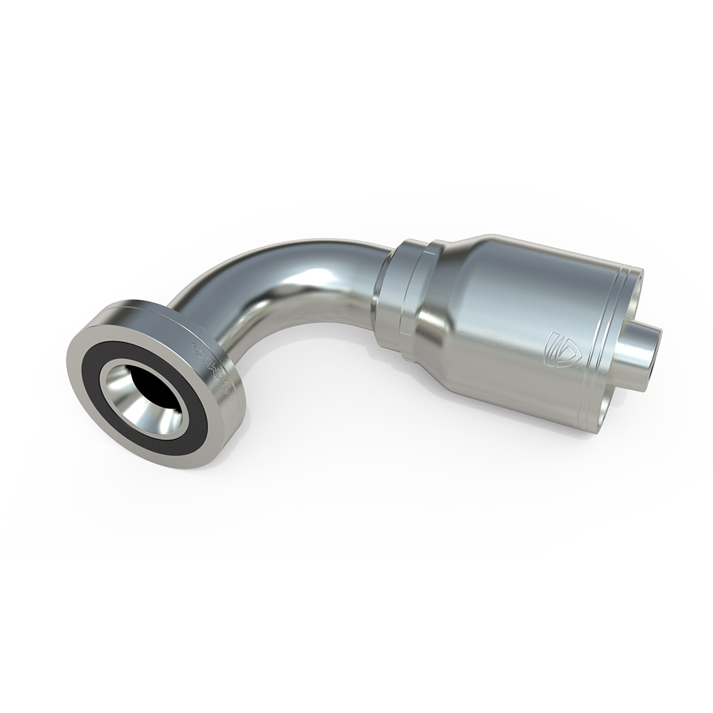 86943 Flange 90˚ Elbow Hydraulic Fitting