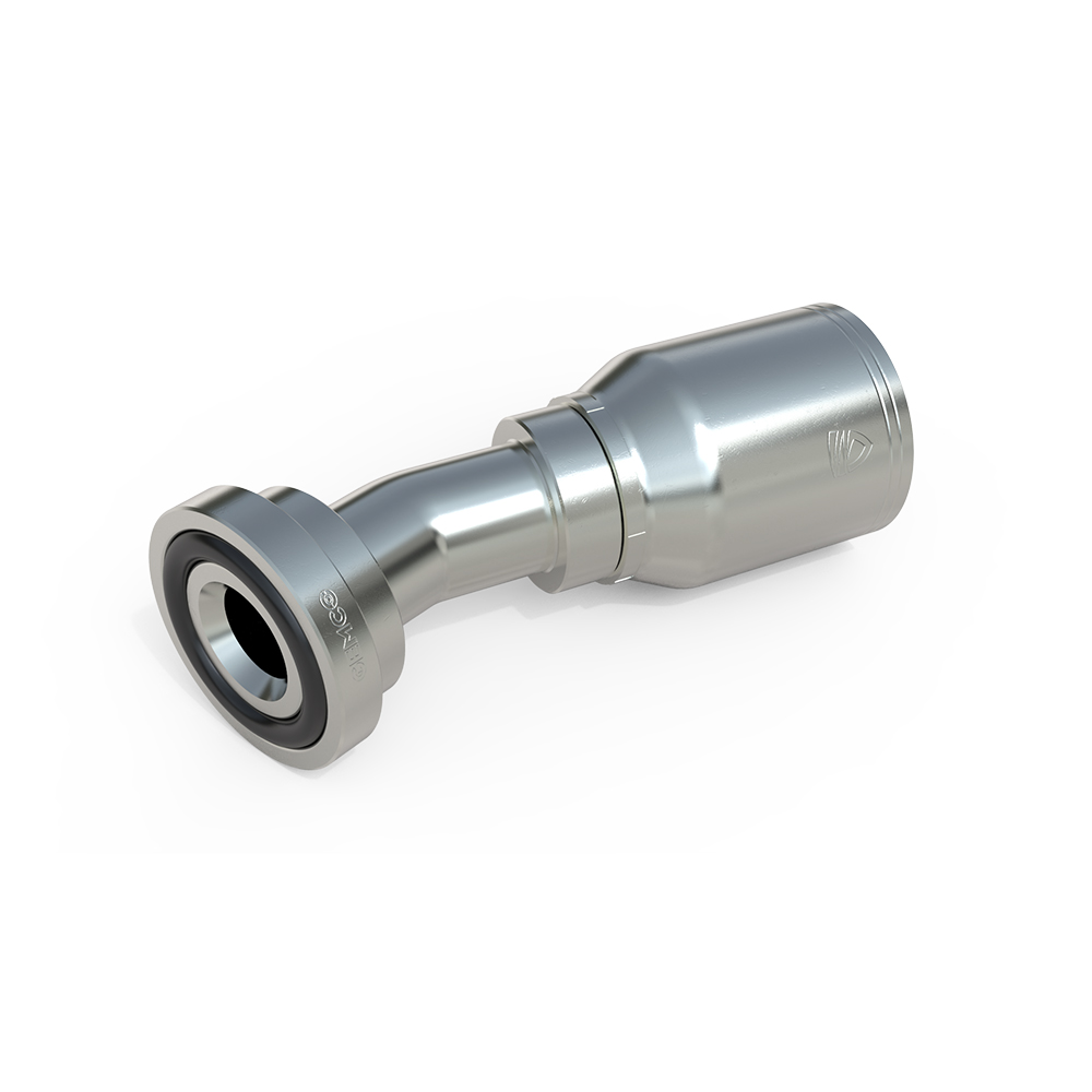 11643-12-12 Flange – 22-1/2° Elbow Hydraulic Fitting