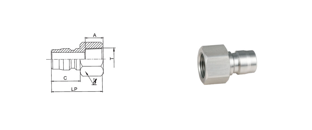 RD Japanese Type  Hydraulic Quick Coupling - Quick Couplings - 1