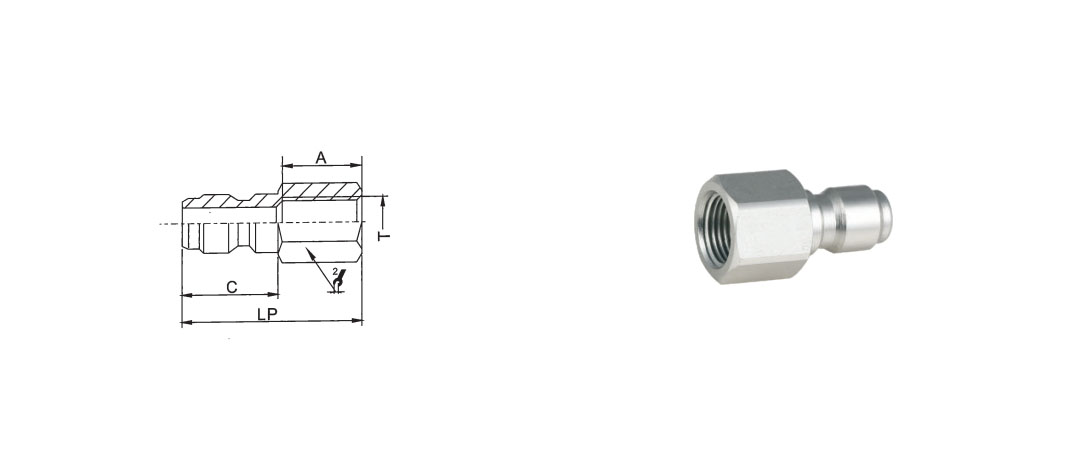 ST American Type  Hydraulic Quick Coupling - Quick Couplings - 1