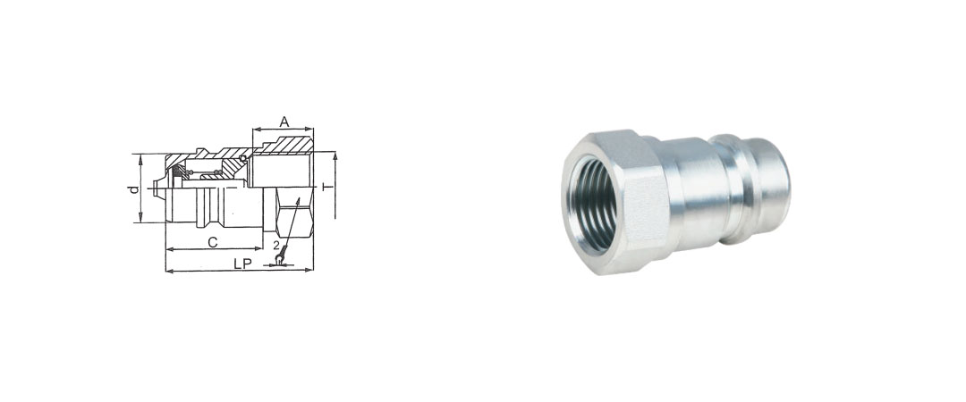 S1 Close Type Hydraulic Quick Coupling - Quick Couplings - 1