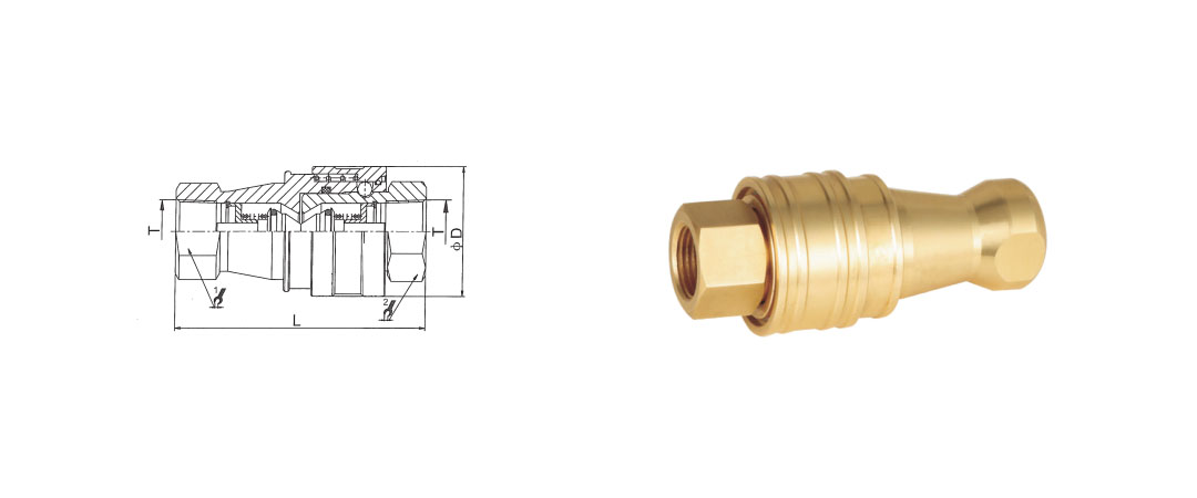 KZD Pneumatic And Hydraulic Quick Coupling - Quick Couplings - 1