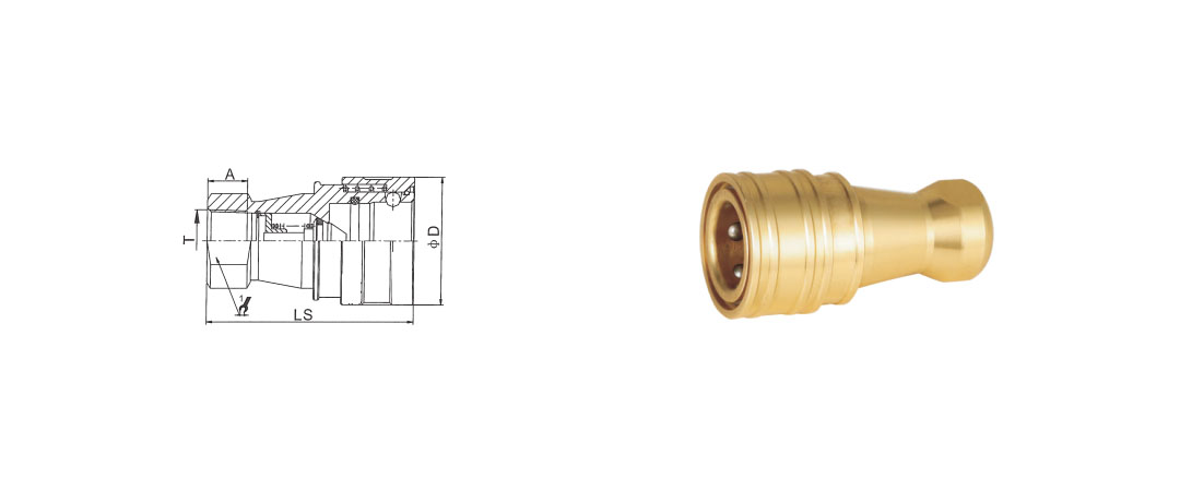 KZD Pneumatic And Hydraulic Quick Coupling - Quick Couplings - 1