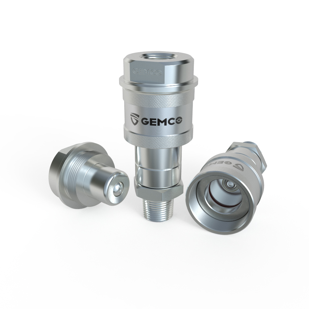 KZE-B Thread Locked Type Hydraulic Quick Coupling