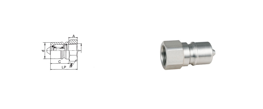 KZF Close Type Pneumatic And Hydraulic Quick Coupling - Quick Couplings - 1