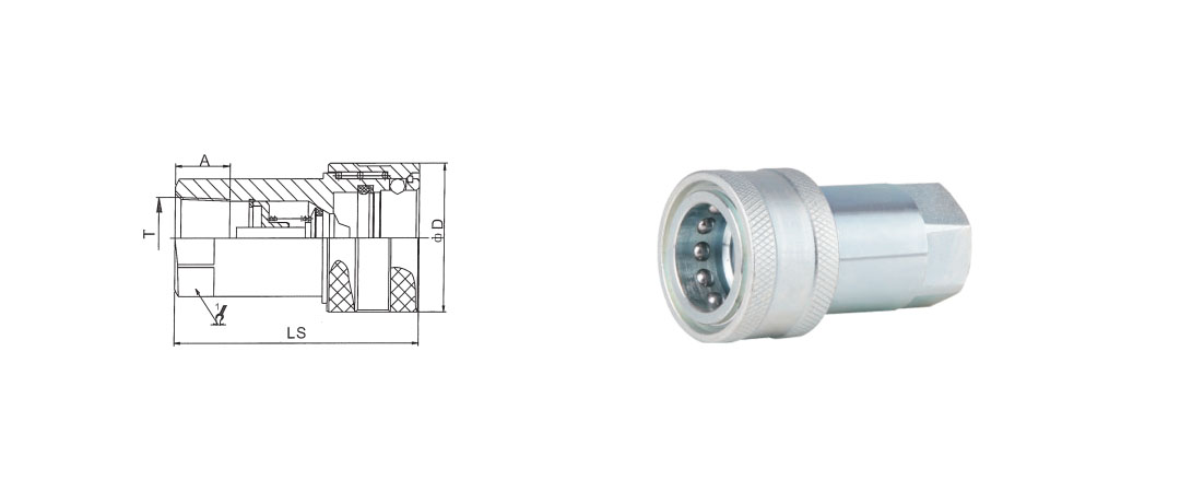 S1 Close Type Hydraulic Quick Coupling - Quick Couplings - 1