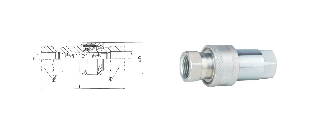 S4 Ball Valves Type Hydraulic Quick Coupling - Quick Couplings - 1