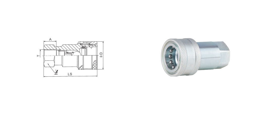 S4 Ball Valves Type Hydraulic Quick Coupling - Quick Couplings - 1