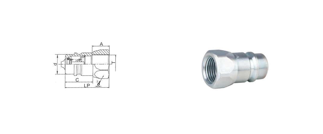 S6 Close Type Hydraulic Quick Coupling - Quick Couplings - 1