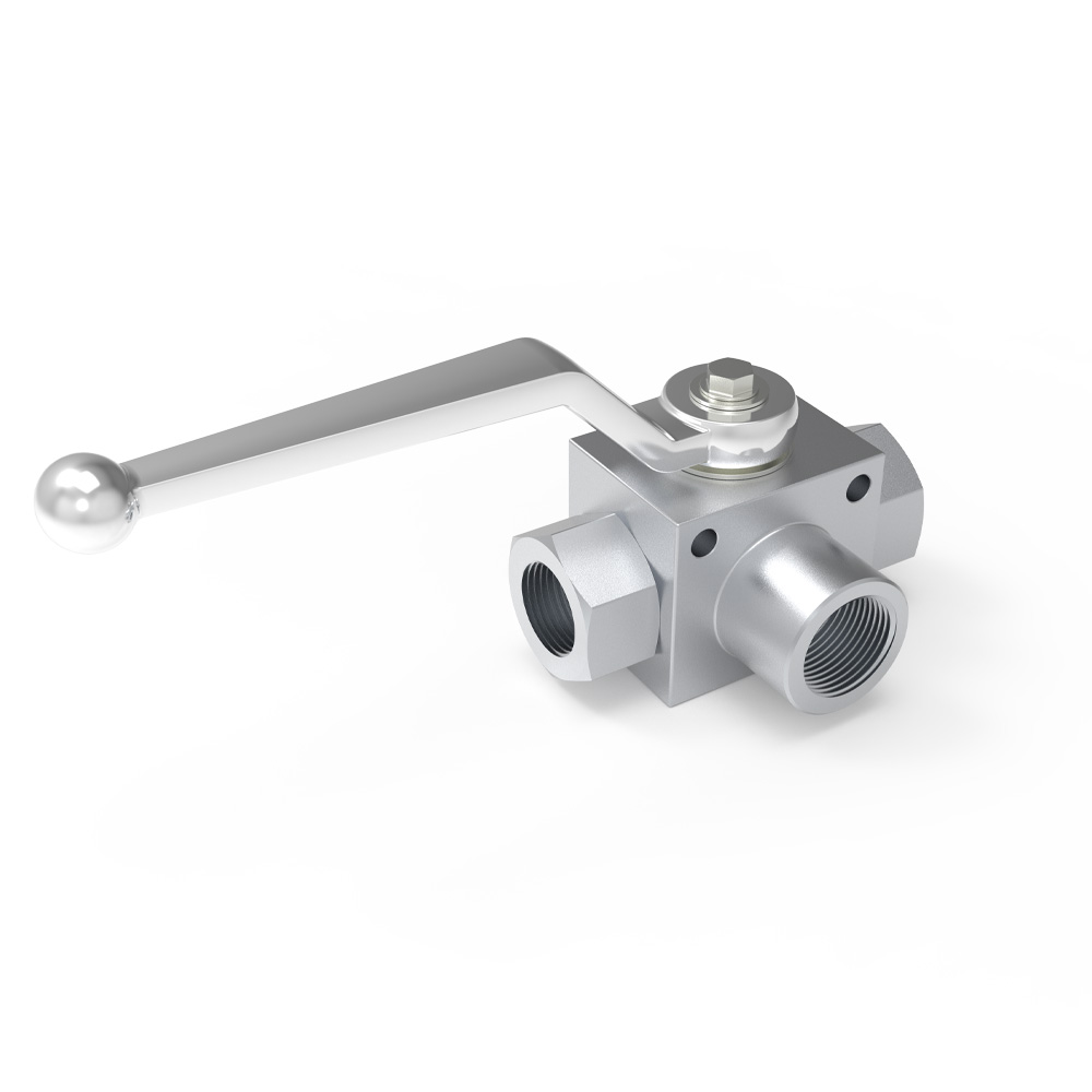 VH3V Series Two-position Three-way High Pressure Ball Valve