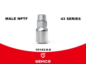 10143-8-8-43 series crimping hydraulic hose fittings
