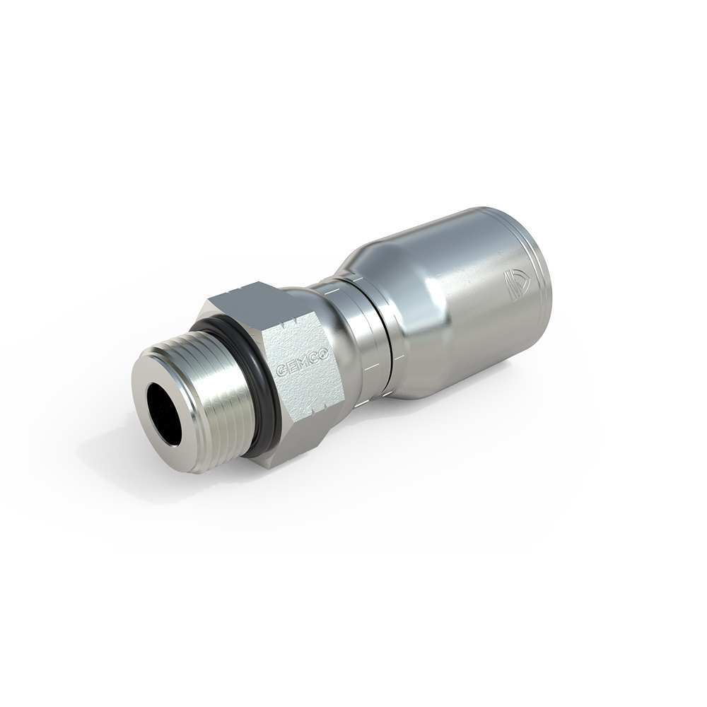 10G43-6-6 Male with O-Ring Hydraulic Hose Fitting