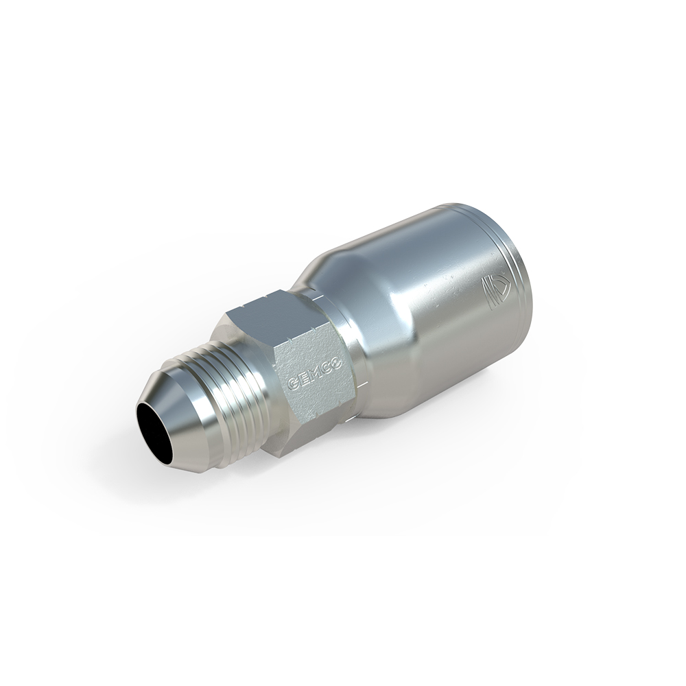 10343-8-8 Male JIC 37° – Rigid Hose Fitting